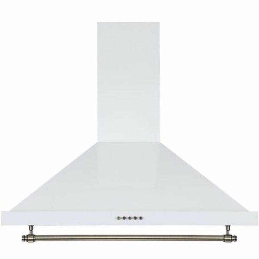 * Ancona 30-In Convertible White Galvanized Steel Wall-Mounted Range Hood Clearance | Range Hoods