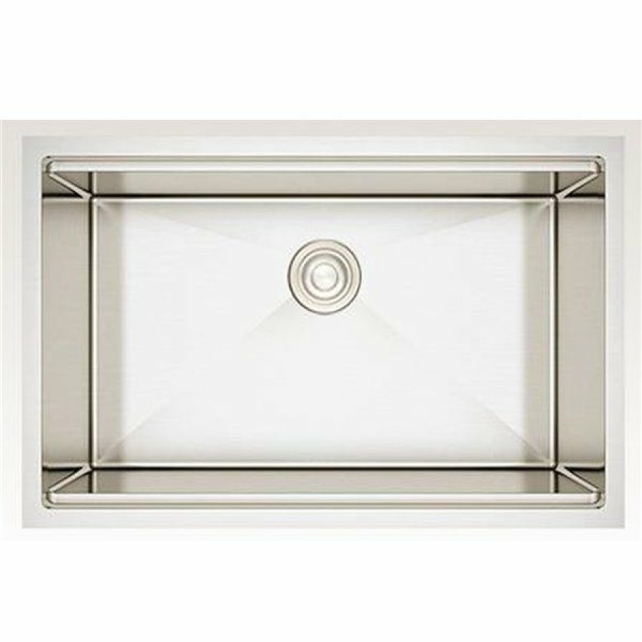 * American Imaginations 19-In X 30-In Stainless Steel Single Bowl Drop-In Residential Kitchen Sink Sale Online | Kitchen Sinks