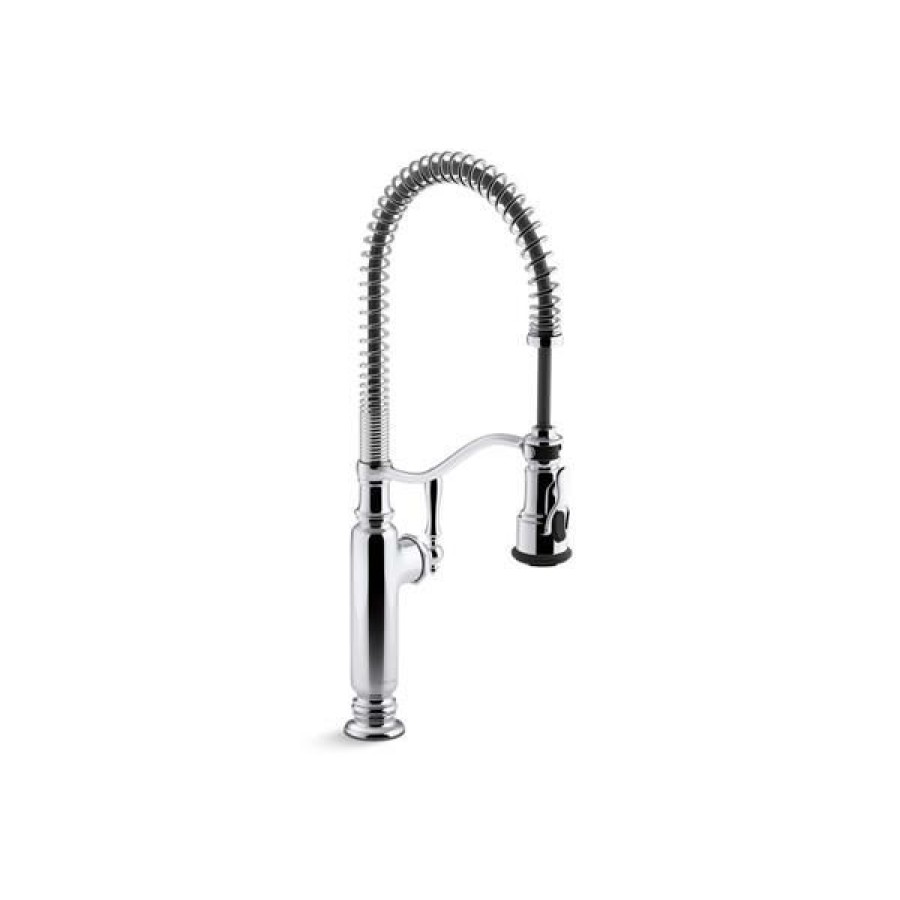 * Outlet Kohler Tournant Semiprofessional Kitchen Sink Faucet Chrome | Kitchen Faucets