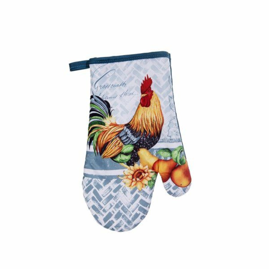 * Attractive Ih Casa Decor Rooster Oven Mitt Set Of 2 | Kitchenware