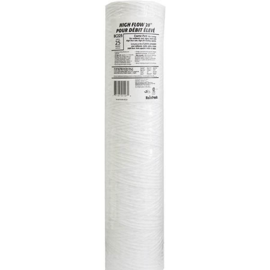 * Special Rainfresh 20-In High Flow Sediment 25 Micron Water Filter Cartridge | Kitchen Sinks