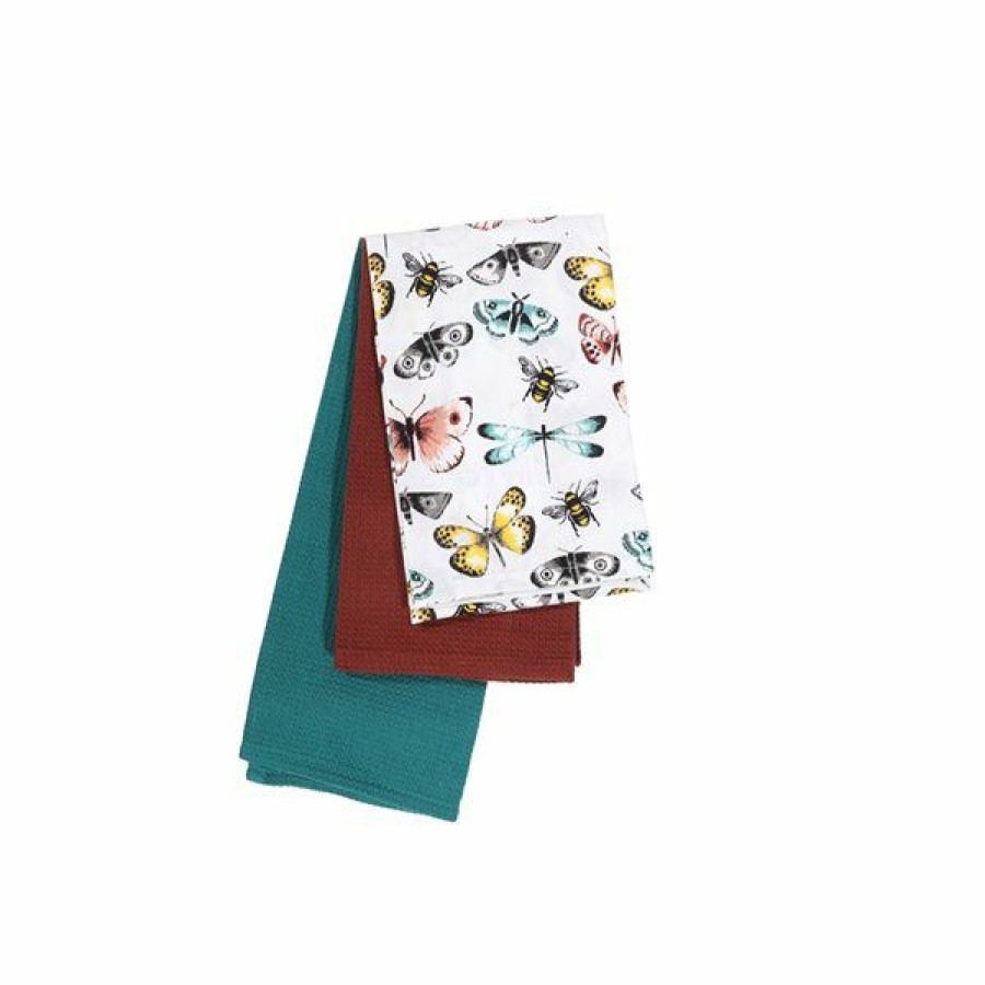 * Cheap Ih Casa Decor Butterfly Kitchen Towel Set Of 1 | Kitchenware