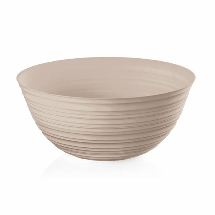 * Guzzini Tierra Extra Large Brown Bowl Cheap | Kitchenware