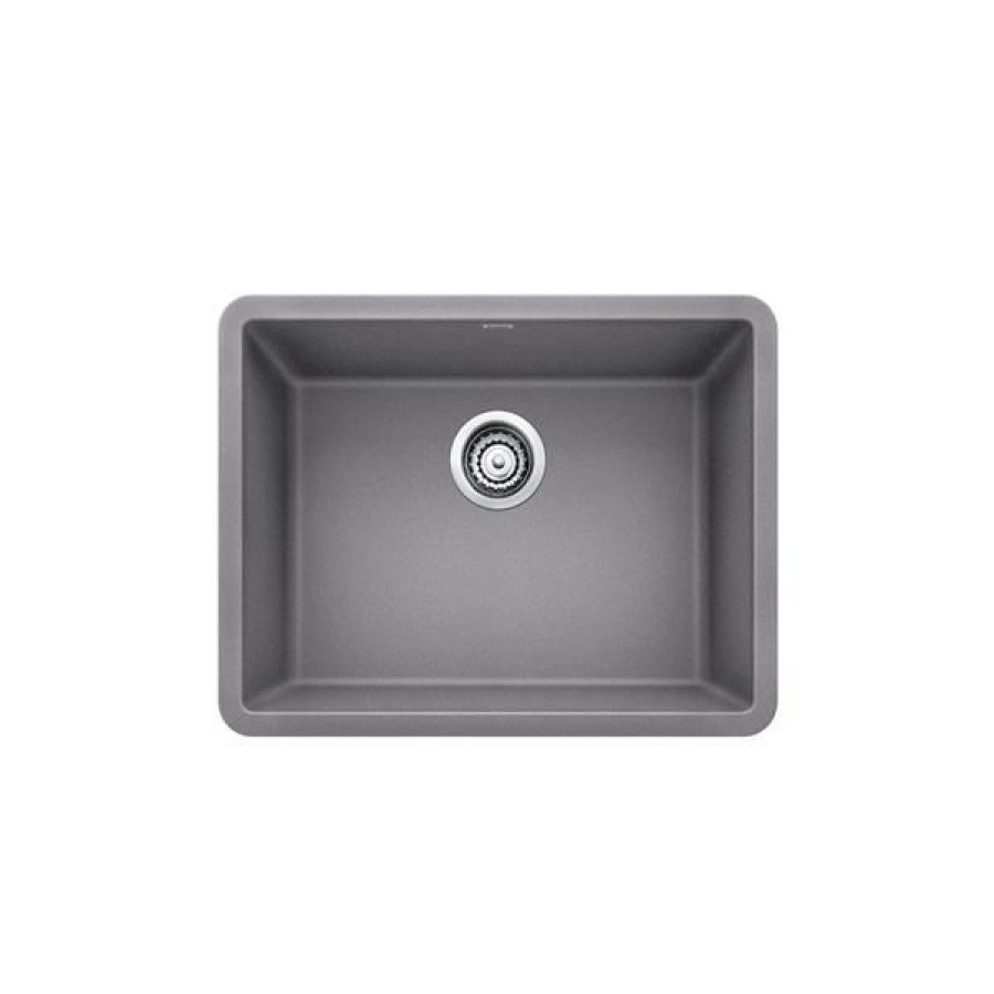 * Cheap Blanco Precis Single Kitchen Sink Metallic Gray 24-In | Kitchen Sinks