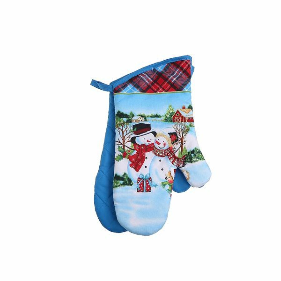 * Exclusive Ih Casa Decor Snowman Oven Mitts Set Of 2 | Kitchenware