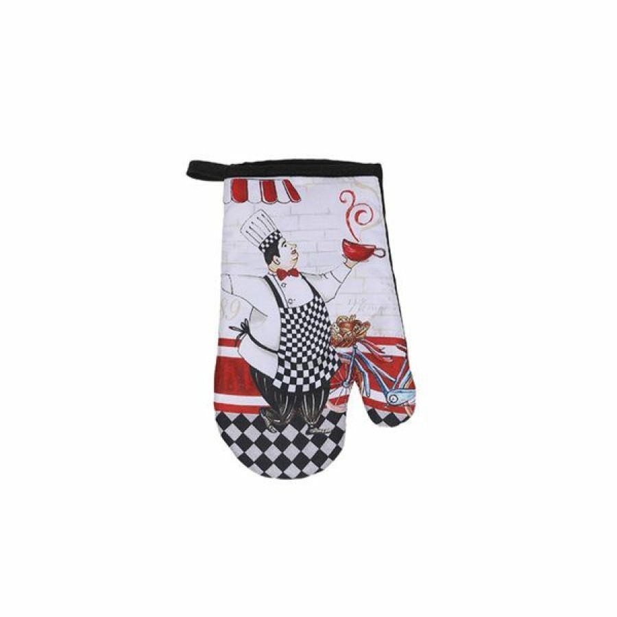 * Ih Casa Decor Black And White Oven Mitts Set Of 4 Clearance | Kitchenware