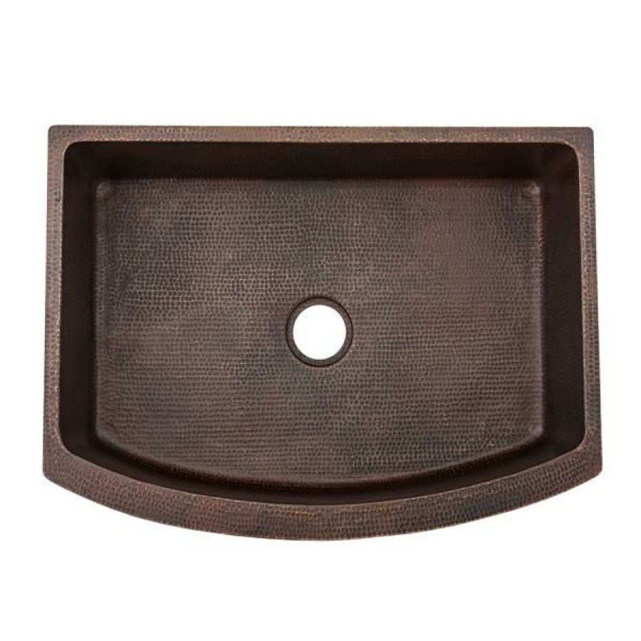 * Premier Copper Products Copper Farmhouse Kitchen Sink 30-In Top Sellers | Kitchen Sinks