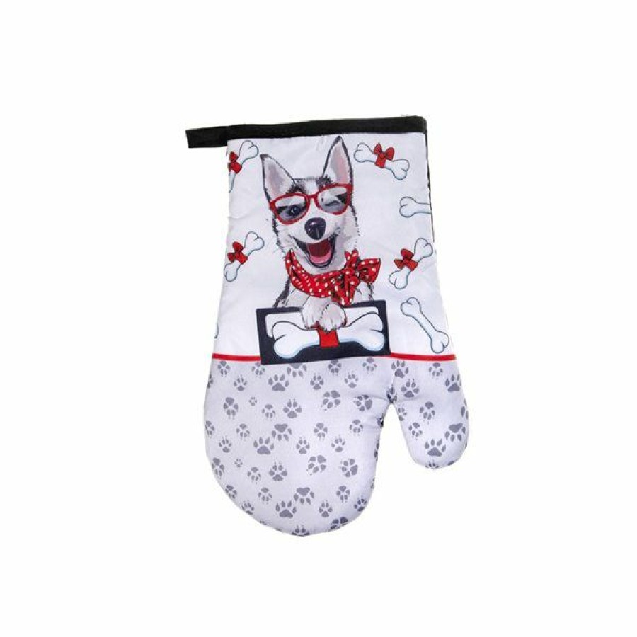 * Featured Ih Casa Decor Red Bow Dog Oven Mitt Set Of 2 | Kitchenware