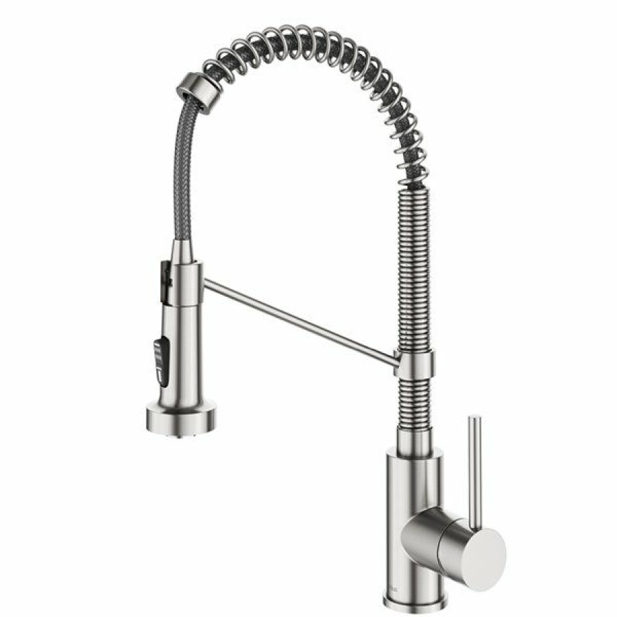 * Kraus Bolden Touchless Sensor Pull-Down Single Handle Faucet Stainless Steel Outlet Sale | Kitchen Faucets