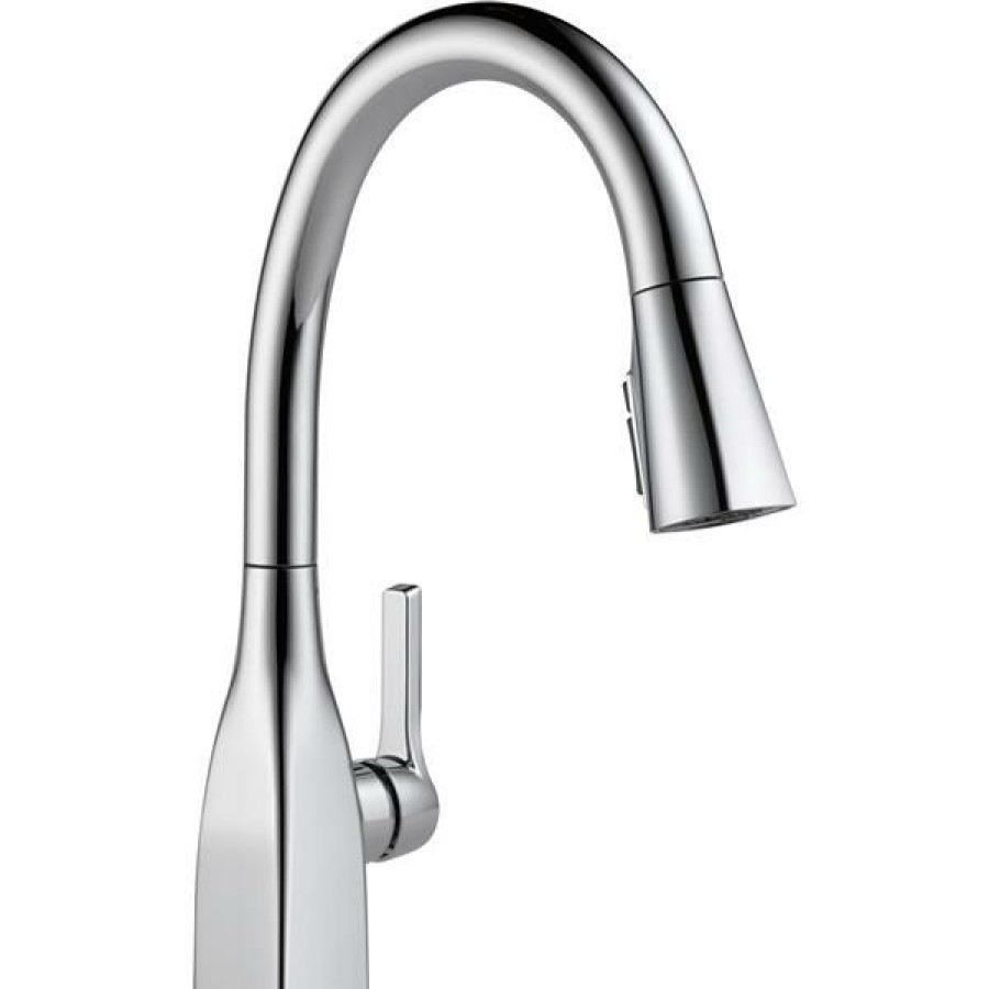 * Outlet Delta Mateo Kitchen Faucet 15.5-In. 1-Handle Chrome | Kitchen Faucets