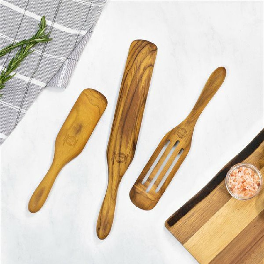 * Mad Hungry 3-Piece Original Wood Spurtle Set Classical | Kitchenware