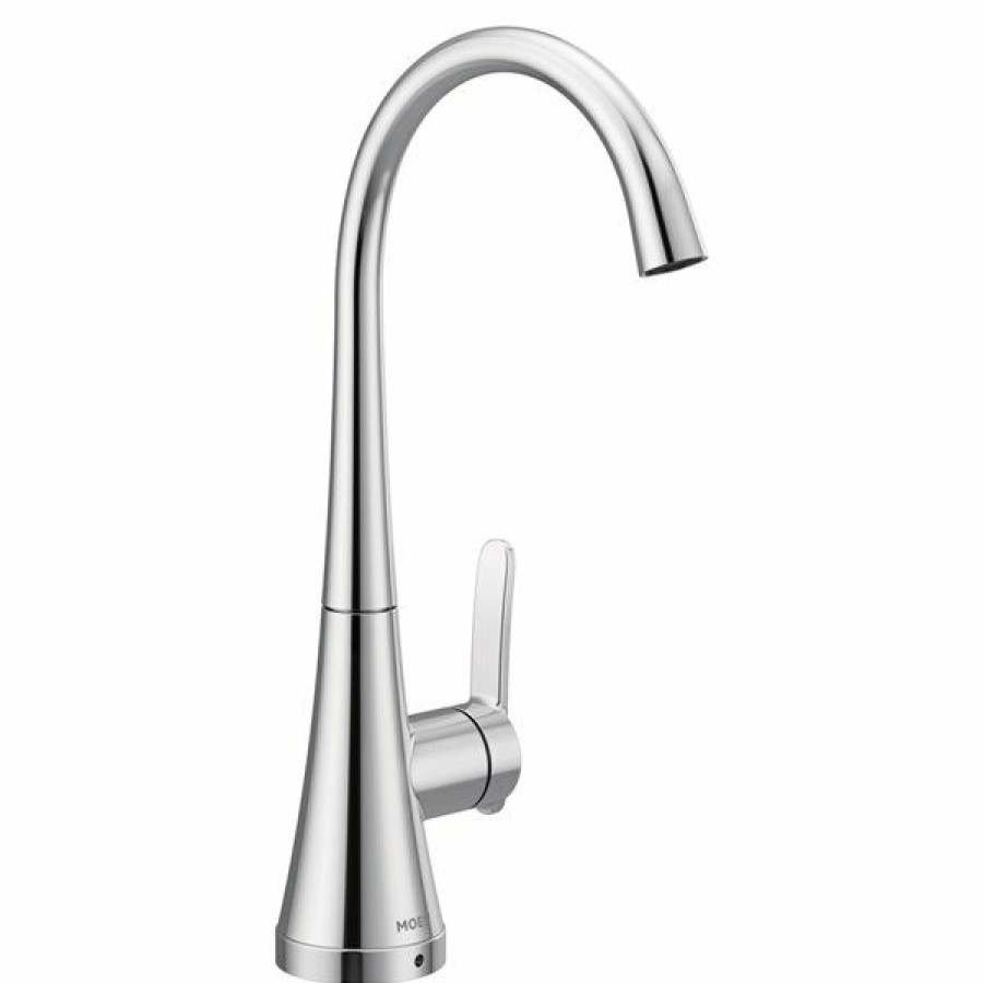 * Excellent Moen Chrome 1-Handle Deck Mount High-Arc Handle/Lever Residential Kitchen Faucet | Kitchen Faucets