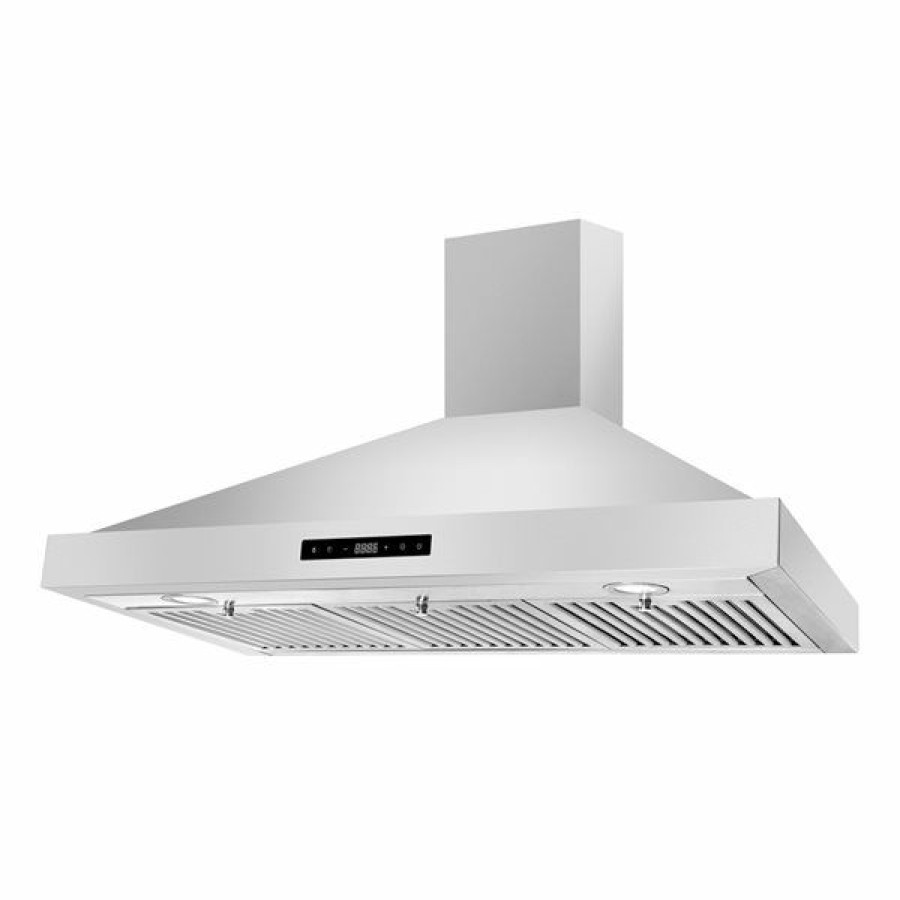 * Aria 36-In Convertible Stainless Steel Wall Mounted Range Hood With Charcoal Filter Online | Range Hoods