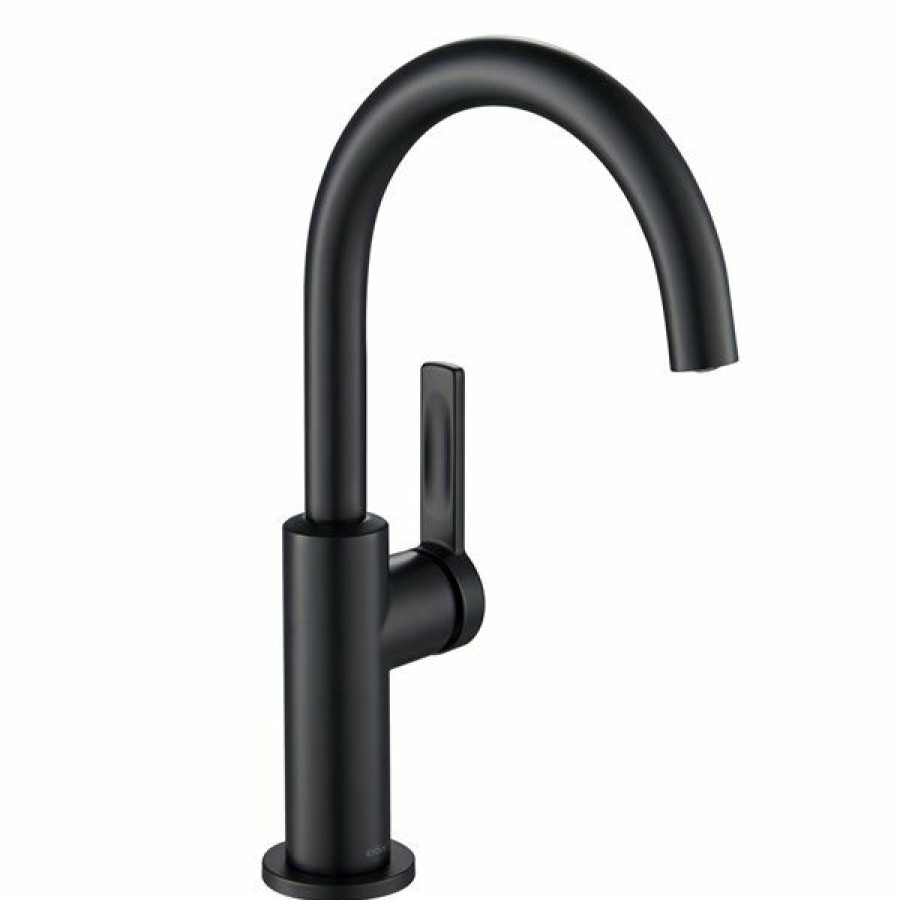 * Kraus Oletto Single Handle Kitchen Bar Faucet Matte Black Online | Kitchen Faucets