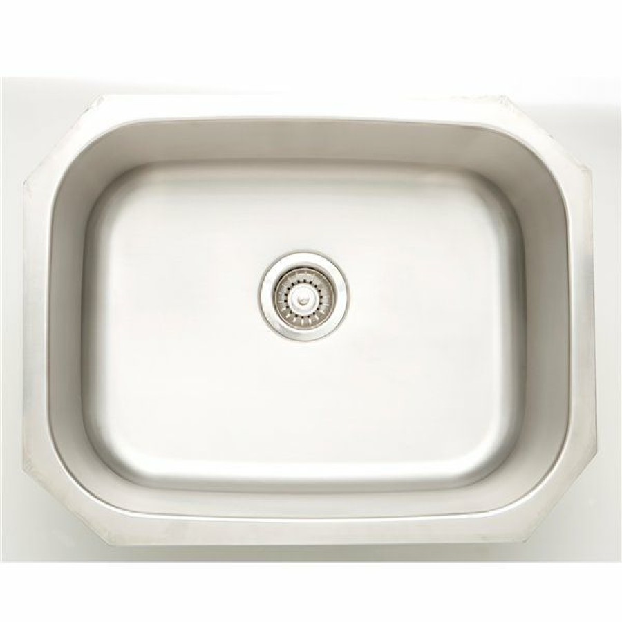 * New Arrivals American Imaginations Undermount Sink 24.75 X 18.75 Stainless Steel | Kitchen Sinks