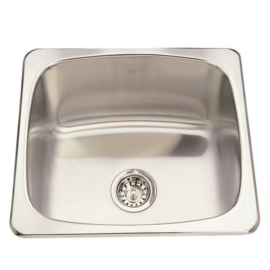 * Exclusive Design Kindred 18.13-In Stainless Steel Single Sink | Kitchen Sinks