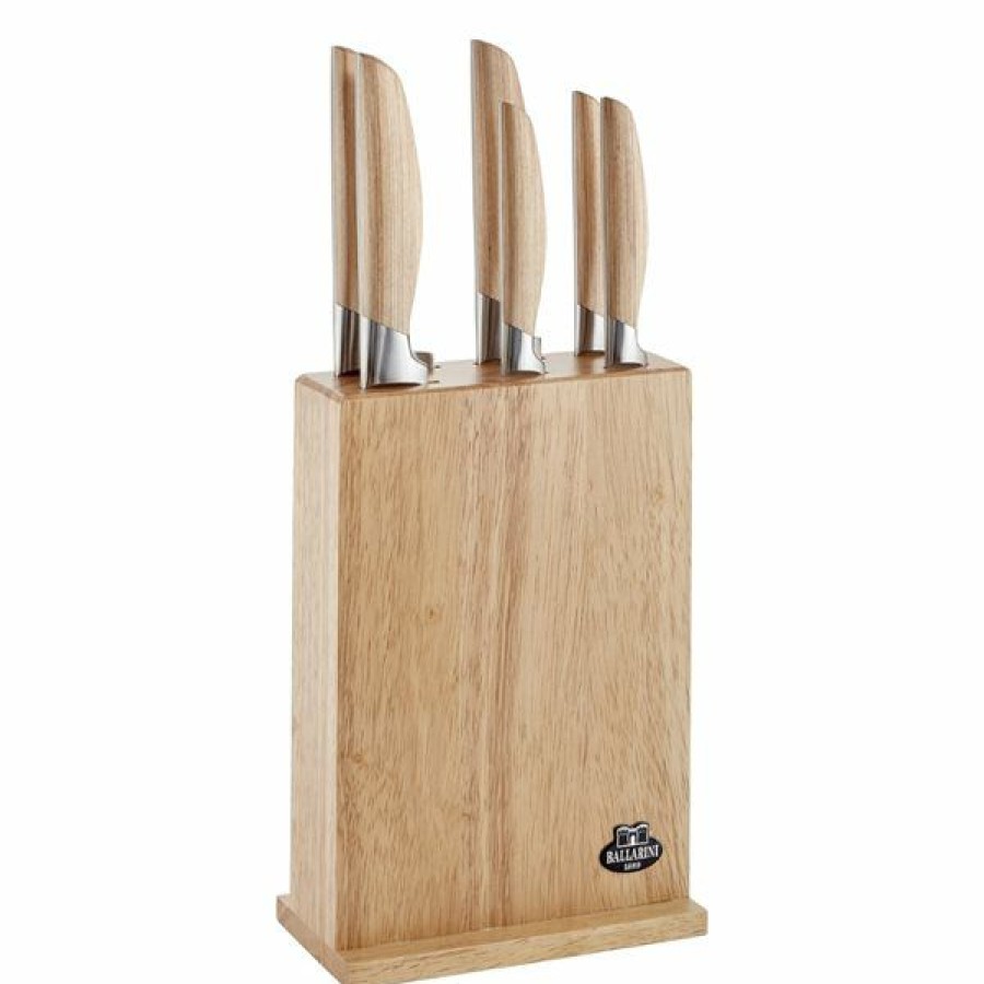 * Ballarini Tevere Knife Set With Block 7-Piece Clearance | Kitchenware