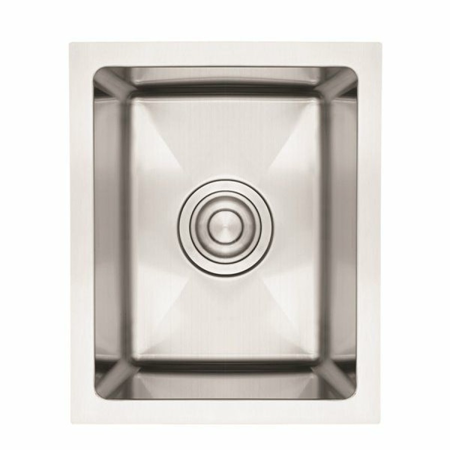 * Exclusive Design American Imaginations Undermount Single Sink 12 X 16 Stainless Steel | Kitchen Sinks