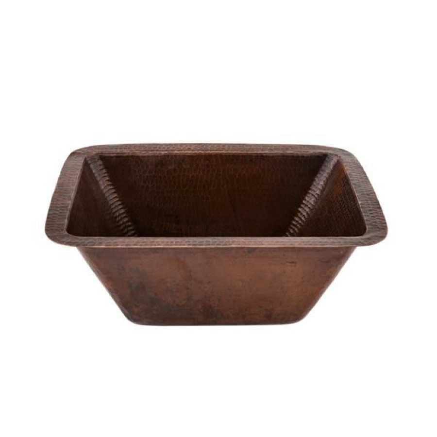 * Bestsellers Premier Copper Products 17-In Copper Rectangle Sink | Kitchen Sinks