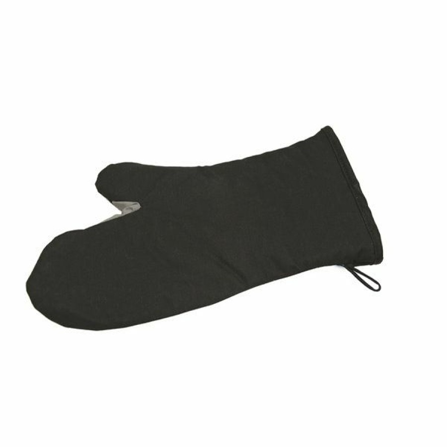 * Reliable Quality Lodge Max Temparature Oven Mitt Black | Kitchenware