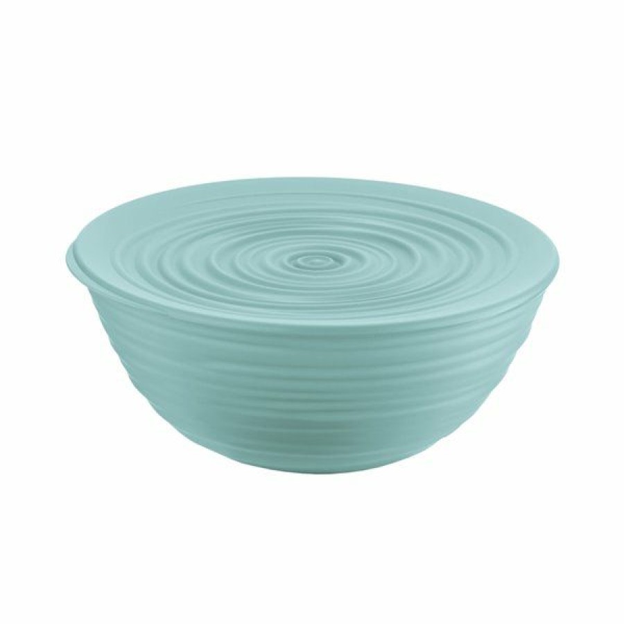 * Exclusive Design Guzzini Tierra Green Large Bowl With Lid | Kitchenware