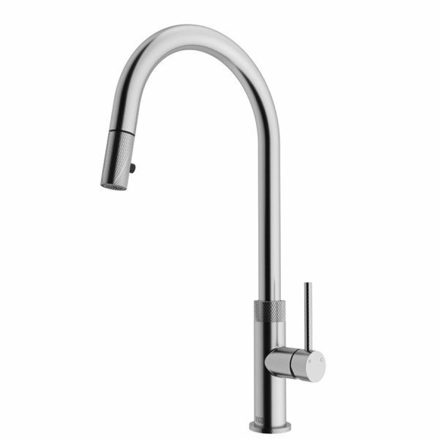 * Vigo Bristol 1-Handle Deck Mount Pull-Down Handle/Lever Commercial/Residential Kitchen Faucet, Stainless Steel Exactly Discount | Kitchen Faucets