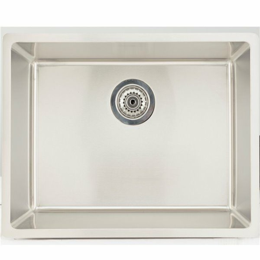 * Large Choice American Imaginations Undermount Single Sink 23 X 17.5 Stainless Steel | Kitchen Sinks