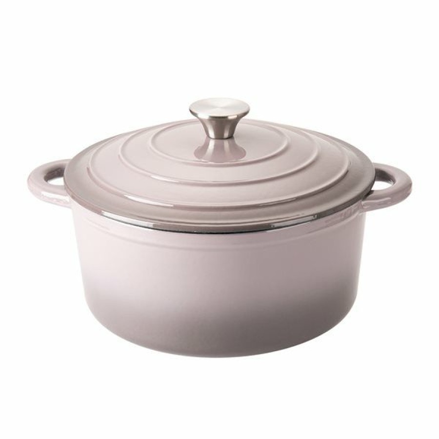 * Hamilton Beach 5.5 Quart Cast Iron Dutch Oven, Grey Exclusive | Kitchenware