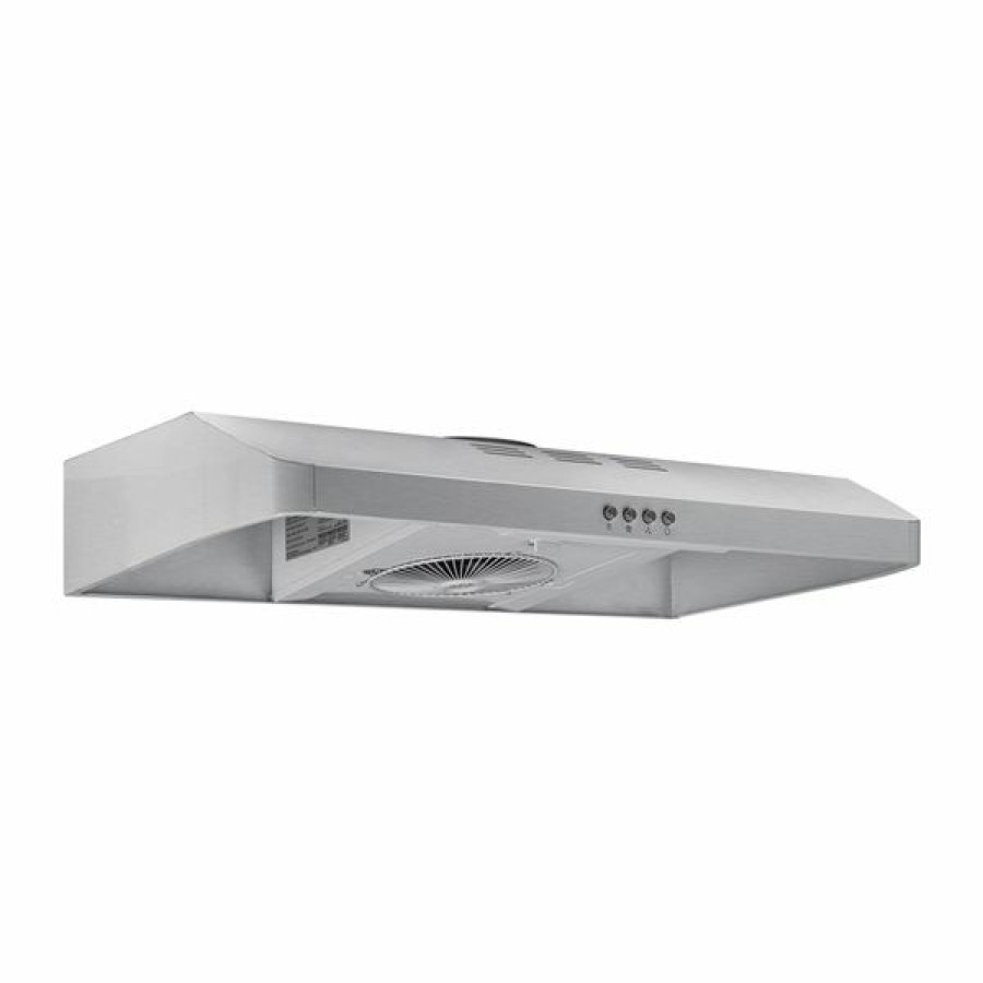 * Aria 30-In Convertible Under Cabinet Range Hood In Stainless Steel With Charcoal Filter Online | Range Hoods