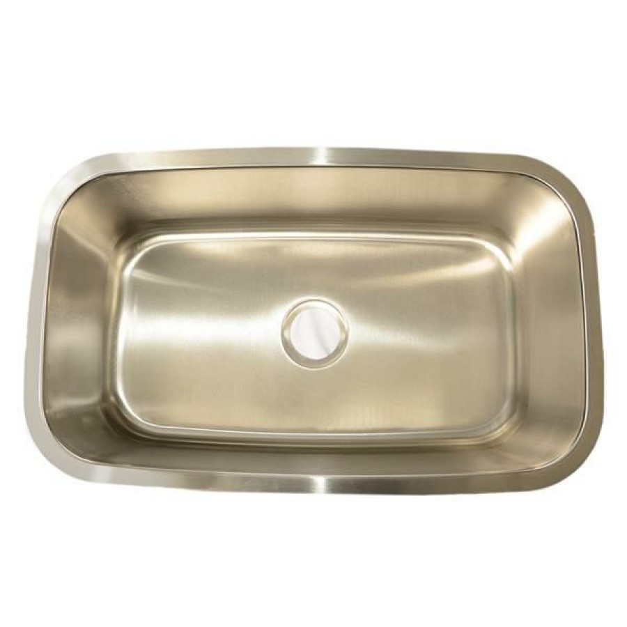 * Buckler Global Undermount Single Kitchen Sink Stainless Steel Clearance | Kitchen Sinks