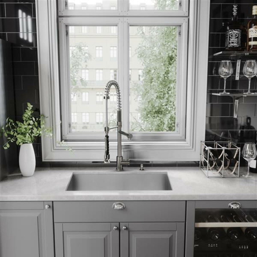 * Vigo Zurich Pull-Down Spray Kitchen Faucet Stainless Flash Sale | Kitchen Faucets