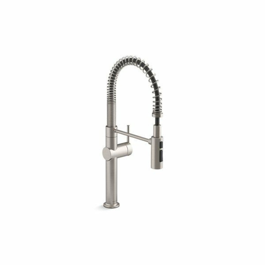 * Top Sell Kohler Crue Stainless Steel Single-Handle Semi-Professional Kitchen Sink Faucet | Kitchen Faucets