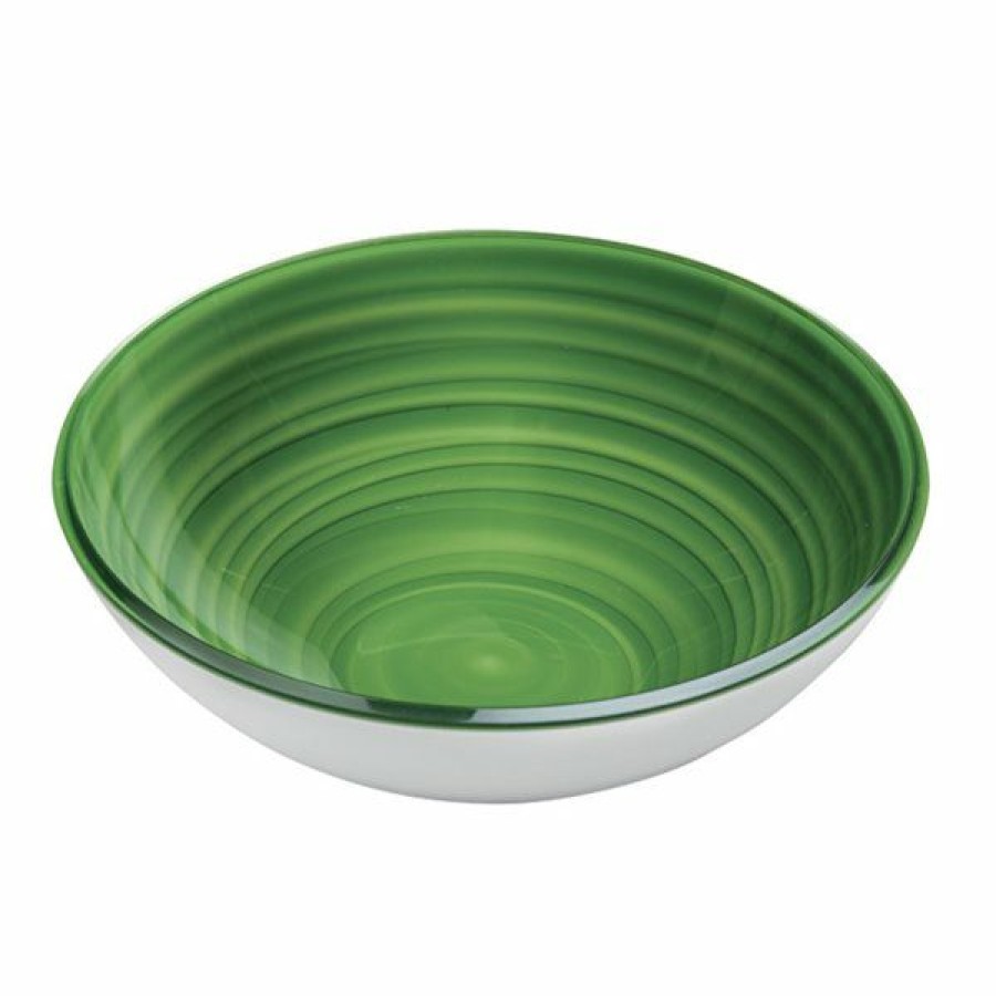 * Guzzini Twist Large Green Bowl Outlet Sale | Kitchenware