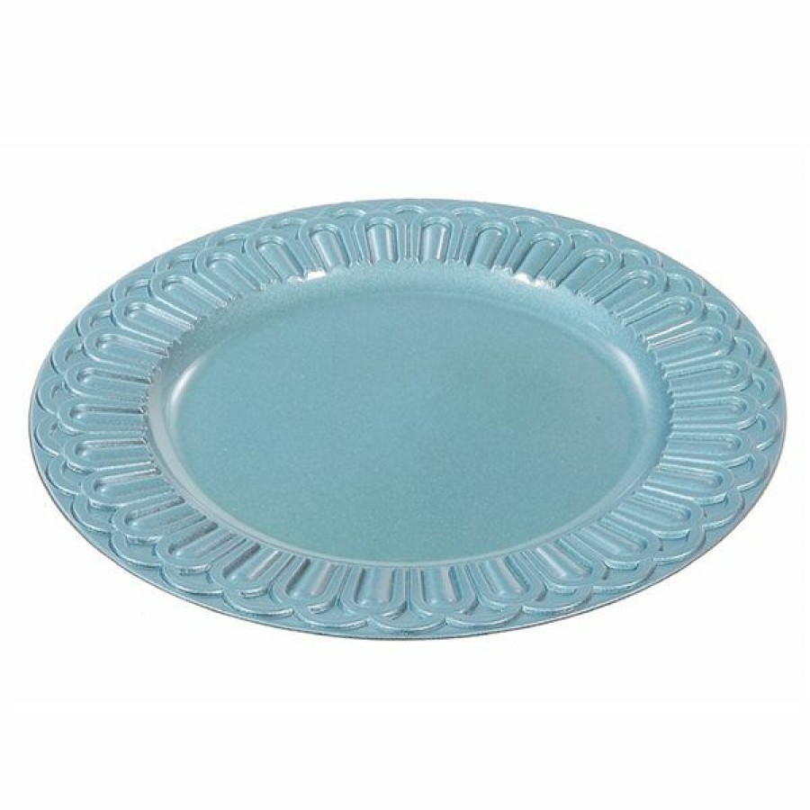 * Ih Casa Decor 6-Piece Light Blue Charger Plate Discounts | Kitchenware