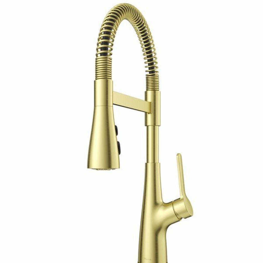 * Pfister Neera Pull-Down 1-Handle Culinary Kitchen Faucet Gold Outlet Sale | Kitchen Faucets