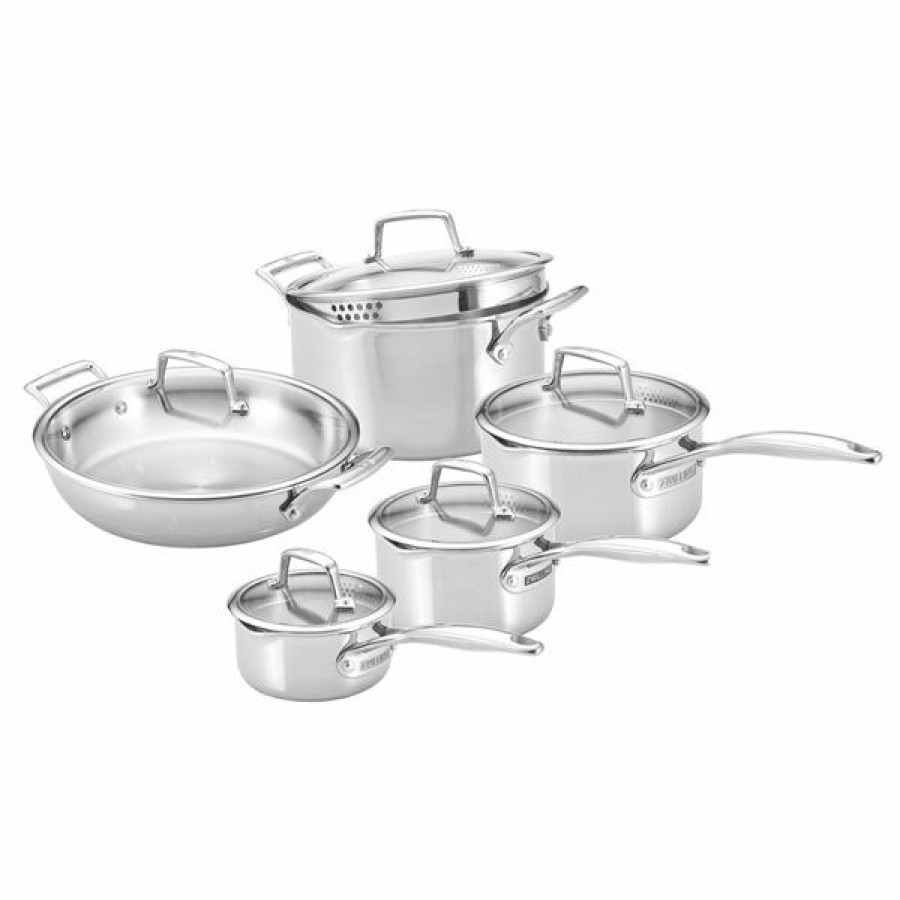 * Zwilling Energy X3 Stainless Steel Cookware Set 5-Piece Top Sellers | Kitchenware