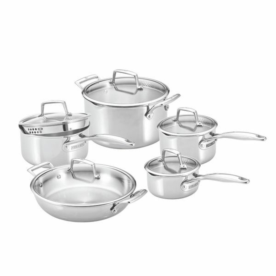 * Zwilling Energy X3 Stainless Steel Cookware Set 5-Piece Top Sellers | Kitchenware