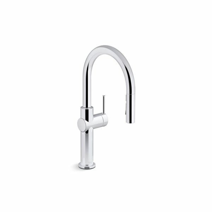 * Kohler Crue Chrome Pull-Down Single-Handle Kitchen Faucet Cheap | Kitchen Faucets