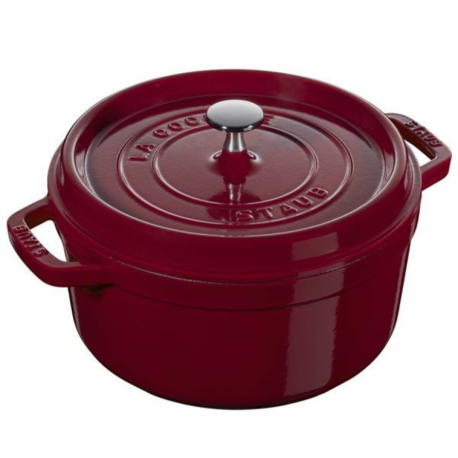 * Staub La Cocotte 3.8-L Bordeaux Cast Iron Dutch Oven Exclusive | Kitchenware