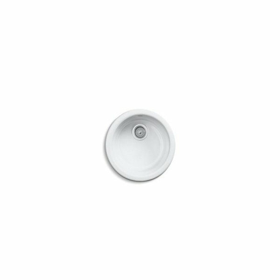 * Special Kohler Porto Fino Bar Sink White 9.18-In | Kitchen Sinks