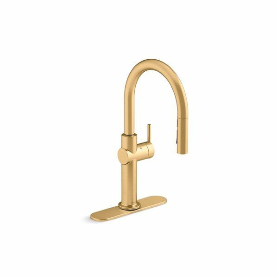 * Kohler Crue Brass Kitchen Faucet With Kohler Konnect And Voice-Activated Technology Online | Kitchen Faucets