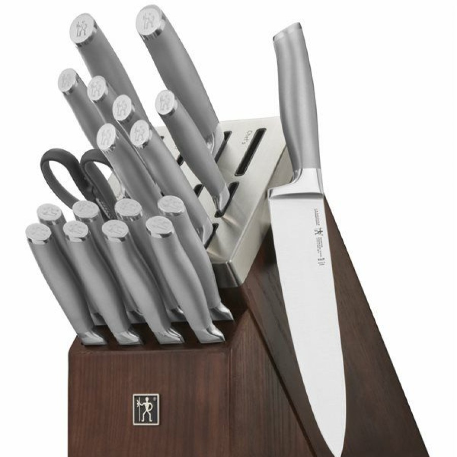 * Henckels Modernist Knife Set With Self-Sharpening Block 20-Piece Online | Kitchenware