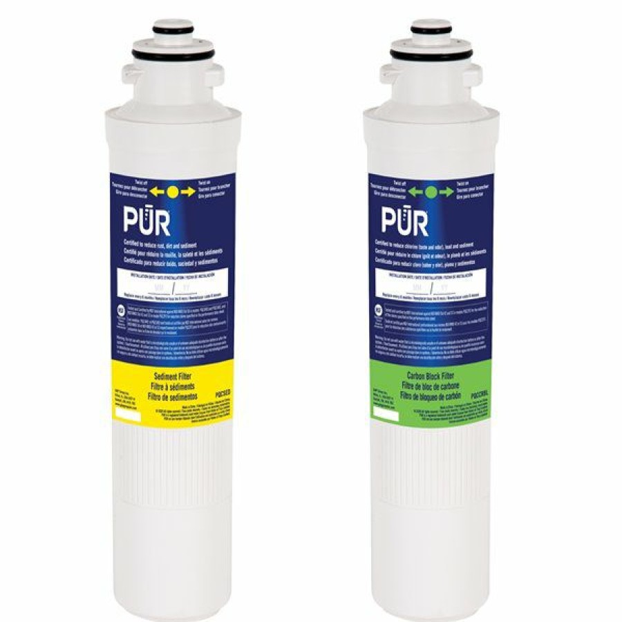 * Pur Carbon Block Replacement Filter For Under Sink 2-Pack Cheap | Kitchen Sinks