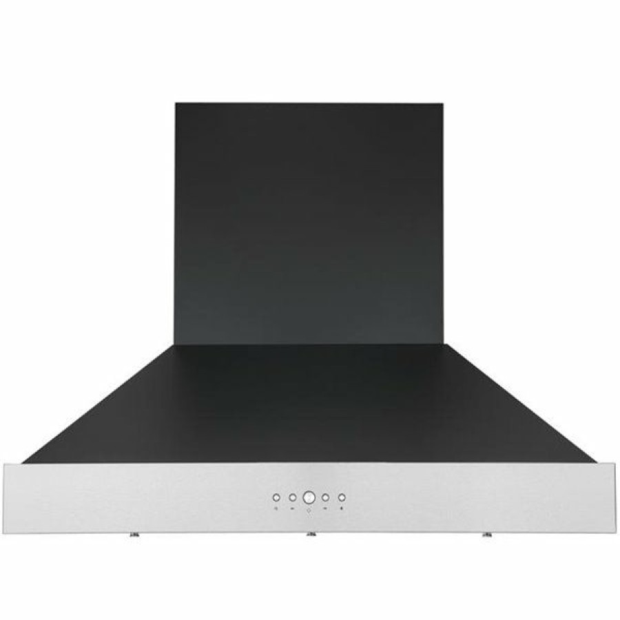 * Ancona Pro 36-In Ducted Black And Stainless Steel Wall-Mounted Range Hood Cheap | Range Hoods