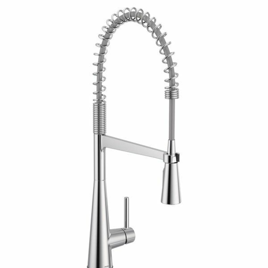 * Moen Sleek Pulldown Kitchen Faucet 1 Handle 1.5 Gpm Chrome Classical | Kitchen Faucets