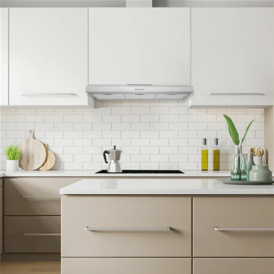 * Exclusive Design Ancona 36-In 110 Cfm Convertible Under-Cabinet Range Hood In Stainless Steel | Range Hoods