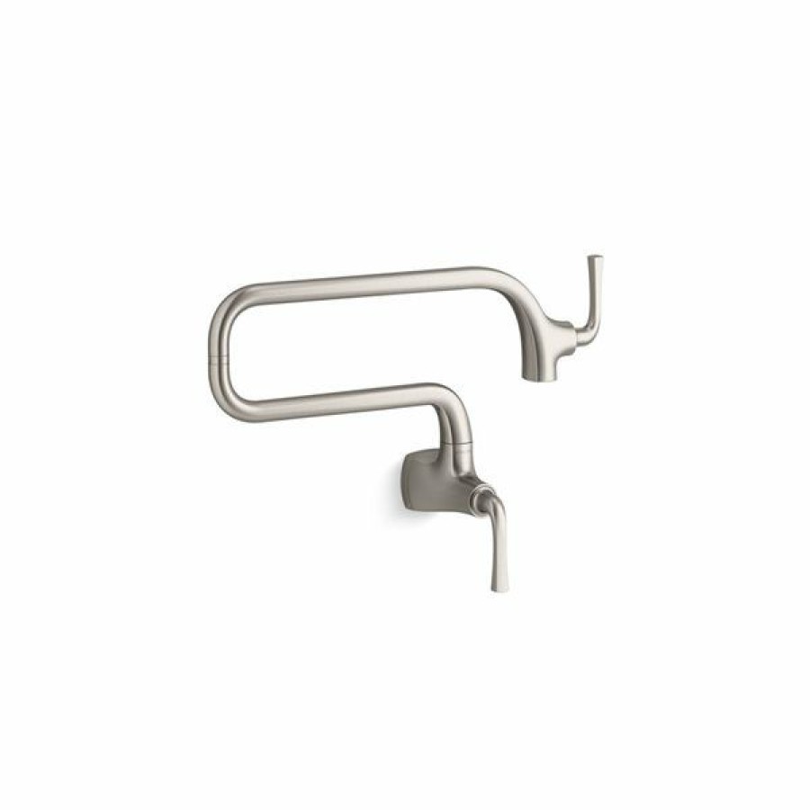 * Kohler Graze Stainless Steel Wall-Mount Pot Filler Faucet Flash Sale | Kitchen Faucets